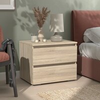 Тумба Кортекс-мебель Бари 60 2ш (дуб сонома/дуб сонома/дуб сонома) - Превью изображения №3 — Интернет-магазин Time-Shop