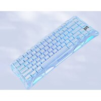 Клавиатура Gravastar Mercury K1 Special Edition Ice Blue (GravaStar x Kailh Cherry Pink) - Превью изображения №2 — Интернет-магазин Time-Shop