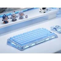 Клавиатура Gravastar Mercury K1 Special Edition Ice Blue (GravaStar x Kailh Cherry Pink) - Превью изображения №4 — Интернет-магазин Time-Shop