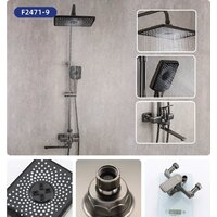 Душевая система  FRAP F2471-9 - Превью изображения №10 — Интернет-магазин Time-Shop