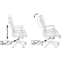 Офисное кресло Бюрократ CH-883 (бежевый) - Превью изображения №2 — Интернет-магазин Time-Shop