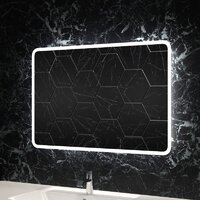  Пекам Зеркало Marta 80x90 marta-80x90sp (с подсветкой, подогревом и сенсором на прикосновение) - Превью изображения №5 — Интернет-магазин Time-Shop