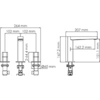 Смеситель Wasserkraft Naab 8635 - Превью изображения №2 — Интернет-магазин Time-Shop