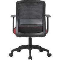 Офисное кресло CACTUS CS-MC333-BKRD (черный/темно-красный) - Превью изображения №4 — Интернет-магазин Time-Shop