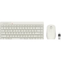 Офисный набор A4Tech Fstyler FG2200 Air (бежевый) - Превью изображения №2 — Интернет-магазин Time-Shop