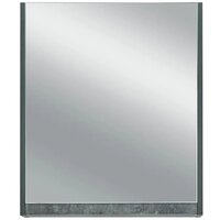  Doratiz Шкаф с зеркалом Крит 60 L 2711.168 (серый) - Превью изображения №2 — Интернет-магазин Time-Shop