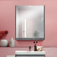  Doratiz Шкаф с зеркалом Крит 60 L 2711.168 (серый) - Превью изображения №8 — Интернет-магазин Time-Shop