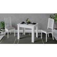 Кухонный стол Трия Промо тип 3 (белый/белый) - Превью изображения №3 — Интернет-магазин Time-Shop