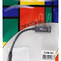Адаптер Telecom TA565 miniDisplayPort - HDMI (nan м, белый/серый) - Превью изображения №7 — Интернет-магазин Time-Shop