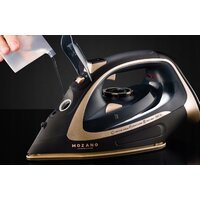 Утюг Mozano Ultimate Smooth (черный/золотистый) - Превью изображения №10 — Интернет-магазин Time-Shop