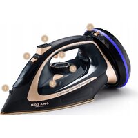 Утюг Mozano Ultimate Smooth (черный/золотистый) - Превью изображения №9 — Интернет-магазин Time-Shop