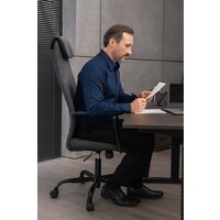 Офисное кресло Everprof Mars Black Fabric (черный) - Превью изображения №4 — Интернет-магазин Time-Shop