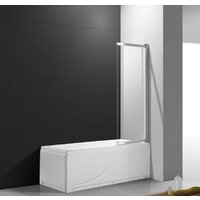 Стеклянная шторка для ванны Cezares SLIDER-VF-11-90/150-C-Cr - Превью изображения №2 — Интернет-магазин Time-Shop