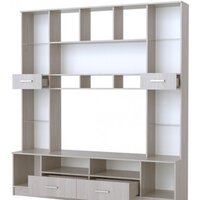 Стенка Памир Сабина СМ-2000 (ясень анкор светлый) - Превью изображения №2 — Интернет-магазин Time-Shop