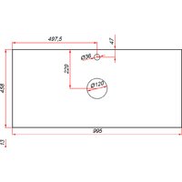  ЗОВ Тумба под умывальник Лира 100 L100MW0MWGVG-KP13W (белый/белый глянец) - Превью изображения №6 — Интернет-магазин Time-Shop
