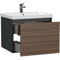  Cersanit Тумба под умывальник Grande 60 Como 60 64759 (черный орех) - Превью изображения №3 — Интернет-магазин Time-Shop