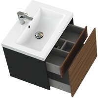  Cersanit Тумба под умывальник Grande 60 Como 60 64759 (черный орех) - Превью изображения №5 — Интернет-магазин Time-Shop