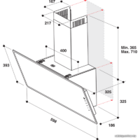 Кухонная вытяжка Whirlpool WHVF 63F LT K - Превью изображения №3 — Интернет-магазин Time-Shop