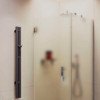 Душевой уголок MaybahGlass MGY-1305-4 (сатин стекло/хром глянцевый) - Превью изображения №3 — Интернет-магазин Time-Shop