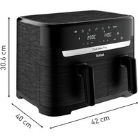 Аэрогриль (аэрофритюрница) Tefal Dual Easy Fry Essential XXL Air Fryer EY901N (черный) - Превью изображения №2 — Интернет-магазин Time-Shop