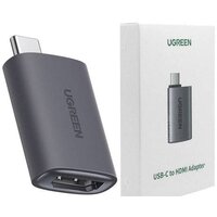 Адаптер Ugreen US320 70450 HDMI - USB Type-C (серый) - Превью изображения №2 — Интернет-магазин Time-Shop