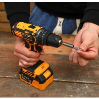 Ударная дрель-шуруповерт Deko DKCD20 Impact 063-4420 (с 2-мя АКБ, кейс) - Превью изображения №6 — Интернет-магазин Time-Shop