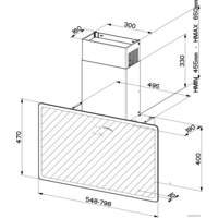 Кухонная вытяжка Faber V-Air Flat KL A80 330.0615.684 - Превью изображения №3 — Интернет-магазин Time-Shop