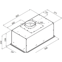 Кухонная вытяжка MAUNFELD Crosby Power 60 (нержавеющая сталь) - Превью изображения №2 — Интернет-магазин Time-Shop