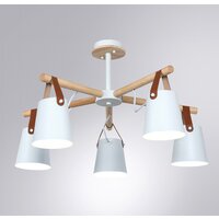 Люстра средней высоты Arte Lamp Thomas A7032PL-5WH - Превью изображения №2 — Интернет-магазин Time-Shop