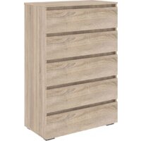 Кортекс-мебель Бари 80 5ш (дуб сонома/дуб сонома/дуб сонома)