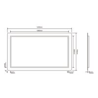  Roxen Зеркало Irida Long 510185-120 120х70 - Превью изображения №9 — Интернет-магазин Time-Shop