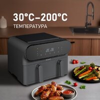 Аэрогриль (аэрофритюрница) Weissgauff WAF 910 DS FryChef - Превью изображения №11 — Интернет-магазин Time-Shop