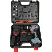 Дрель-шуруповерт Profipower MKBL-18BT (с 2-мя АКБ, кейс, набор оснастки) - Превью изображения №3 — Интернет-магазин Time-Shop