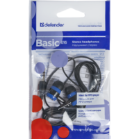 Наушники Defender Basic 616 (синий/черный) [63616] - Превью изображения №2 — Интернет-магазин Time-Shop