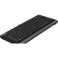 Клавиатура A4Tech Fstyler FKS11 (черный/серый) - Превью изображения №3 — Интернет-магазин Time-Shop