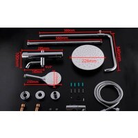 Душевая система  Gappo G2490 - Превью изображения №3 — Интернет-магазин Time-Shop