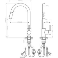 Смеситель AV Engineering AVTRO1-10698CH - Превью изображения №5 — Интернет-магазин Time-Shop