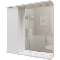  Mixline Шкаф с зеркалом для ванной Лайн 70 553015 (левый, с подсветкой) - Превью изображения №2 — Интернет-магазин Time-Shop