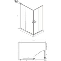 Душевой уголок Ambassador Set 14011101-ST12 - Превью изображения №5 — Интернет-магазин Time-Shop