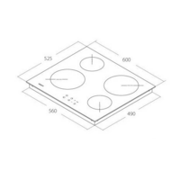 Варочная панель Akpo PIA 60 825 01 - Превью изображения №3 — Интернет-магазин Time-Shop