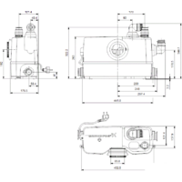 Канализационная установка Grundfos Sololift2 WC-3 - Превью изображения №2 — Интернет-магазин Time-Shop