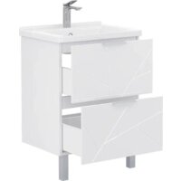  Volna Тумба под умывальник Twing 80.2Y бетон - Превью изображения №2 — Интернет-магазин Time-Shop