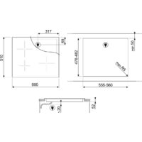 Варочная панель Smeg SI2641D - Превью изображения №7 — Интернет-магазин Time-Shop