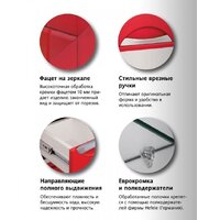  Style Line Тумба под умывальник Жасмин 90 3 ящика (для классической раковины) - Превью изображения №6 — Интернет-магазин Time-Shop