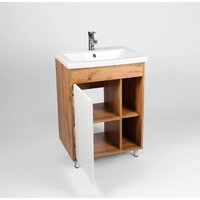  Viant Тумба под умывальник Бостон Como 50 VBOS50CO-T1ST - Превью изображения №3 — Интернет-магазин Time-Shop