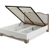 Кровать Мебель Неман Тиффани NEW МН-041-01 (белый/дуб прованс) - Превью изображения №2 — Интернет-магазин Time-Shop