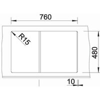 Кухонная мойка Blanco Zia 45 S 526013 (черный) - Превью изображения №3 — Интернет-магазин Time-Shop