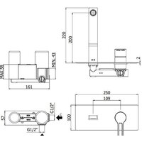Смеситель Paffoni Ringo RIN105NO - Превью изображения №2 — Интернет-магазин Time-Shop