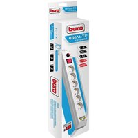 Сетевой фильтр Buro BU-SP1.8-USB-2A-W - Превью изображения №3 — Интернет-магазин Time-Shop