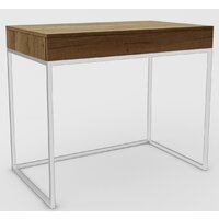 Hype Mebel Авелин 90x40 (белый/дуб галифакс олово)